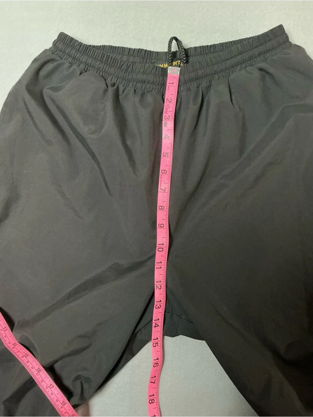 Sun Mountain Rain Pants Men’s M Black Waterproof Golf Full Zip Leg